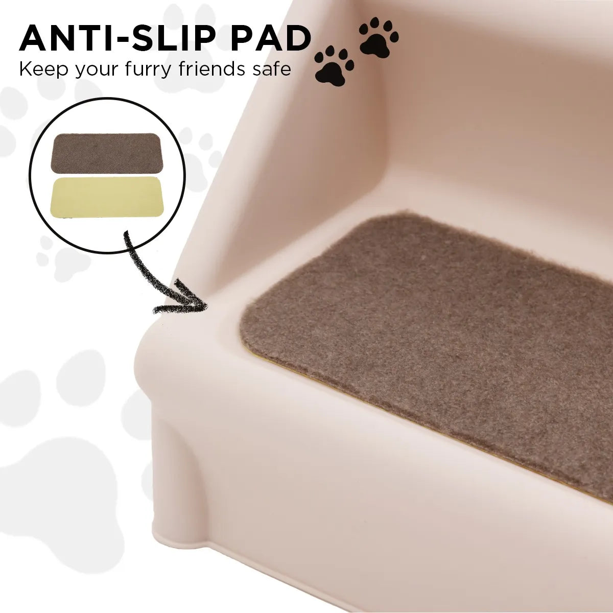 Petopia Dog Ramp Steps For Bed Sofa