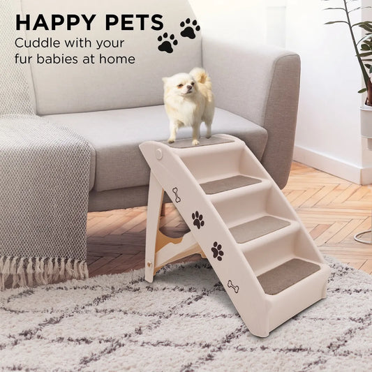 Petopia Dog Ramp Steps For Bed Sofa
