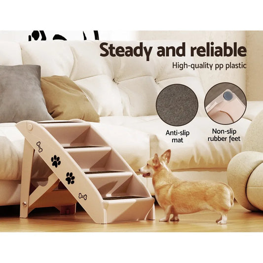 Petopia Dog Ramp Steps For Bed Sofa